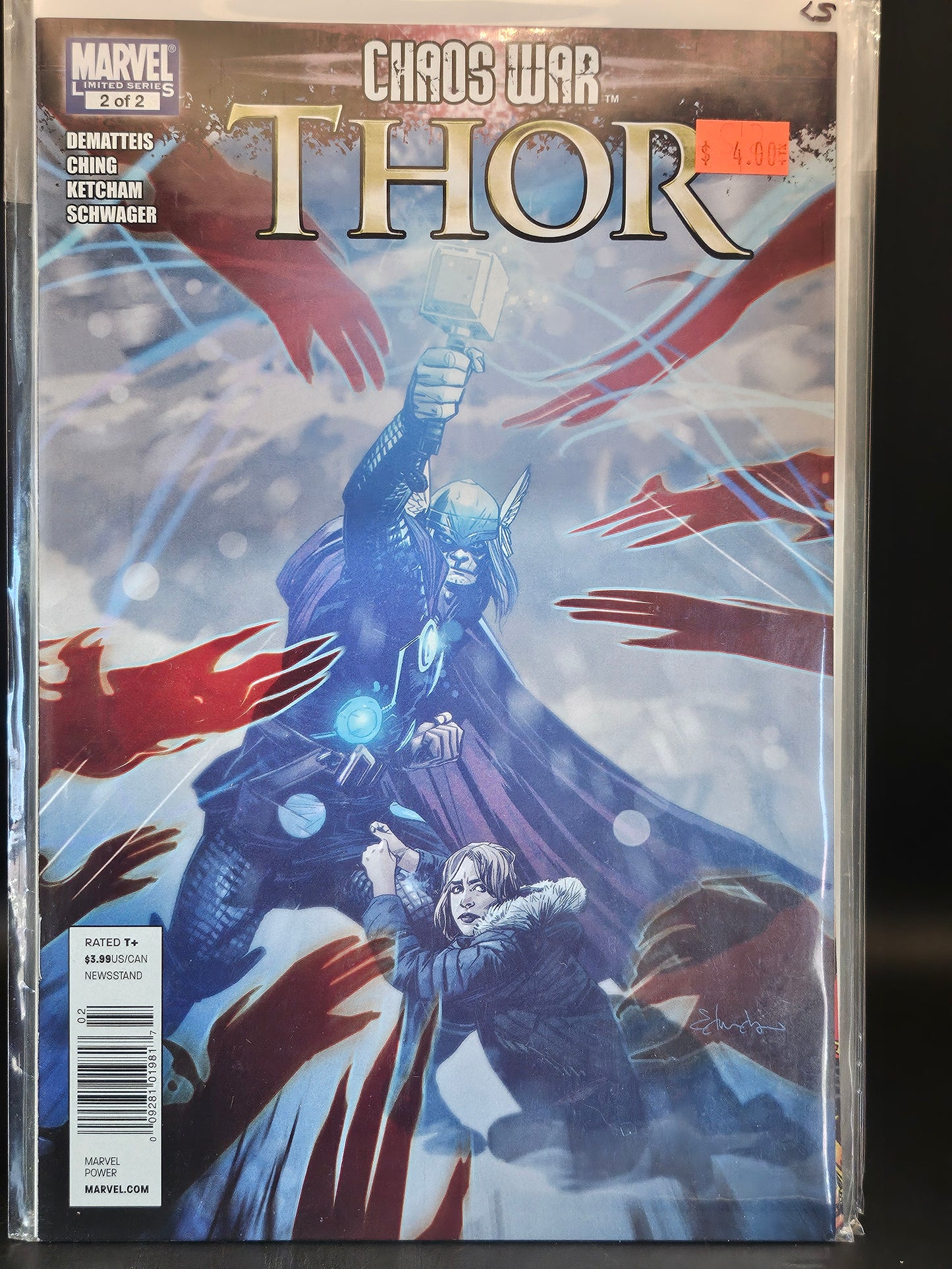 #1-2 Chaos War Thor (2010 Marvel)
