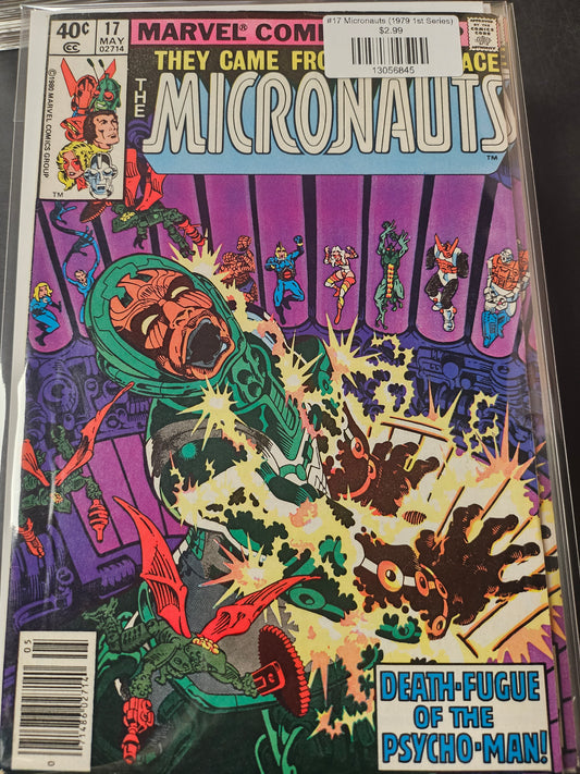 #17 Micronauts (1979 1st Series)