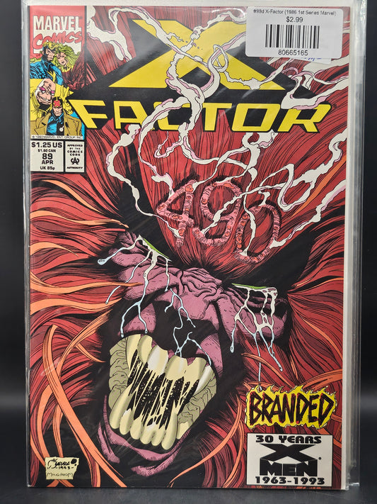 #89d X-Factor (1986 1st Series Marvel)