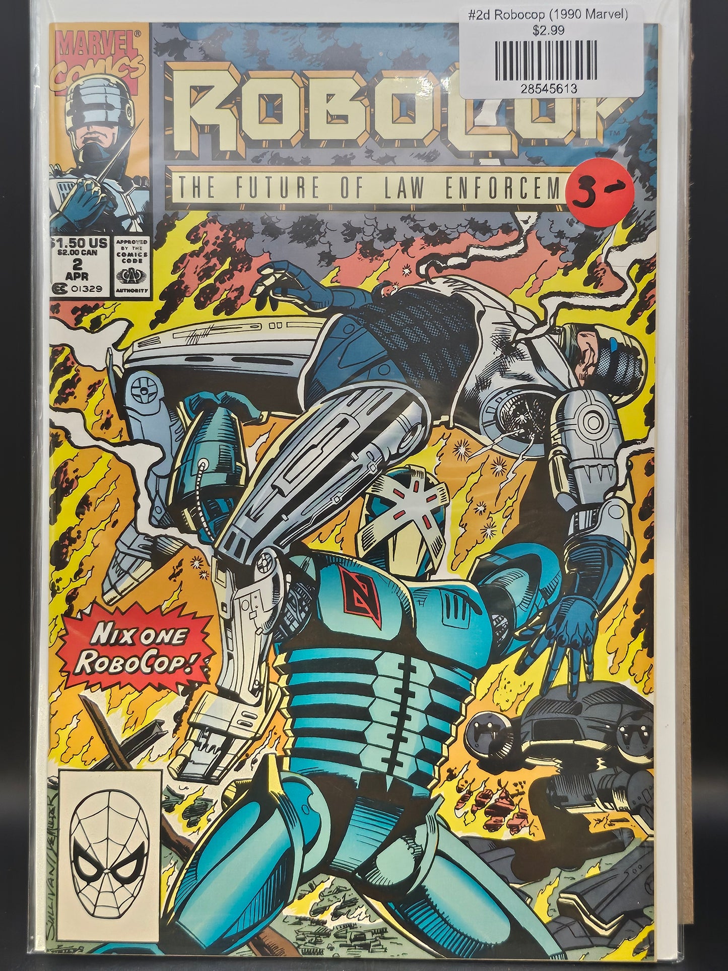 #2d Robocop (1990 Marvel)