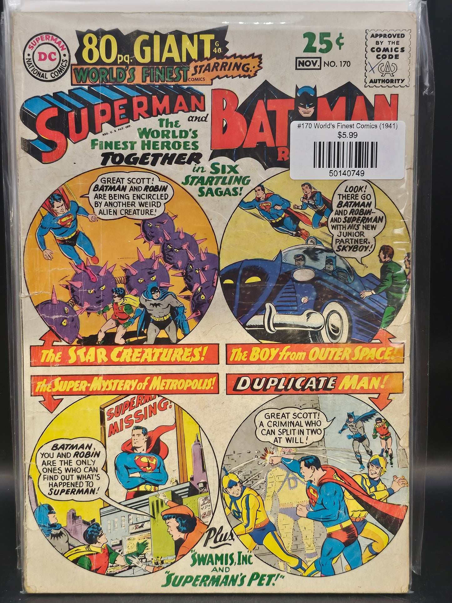 #170 World's Finest Comics (1941)
