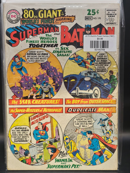 #170 World's Finest Comics (1941)