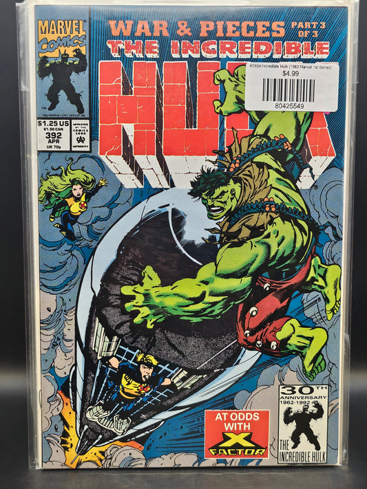 #392d Incredible Hulk (1962 Marvel 1st Series)