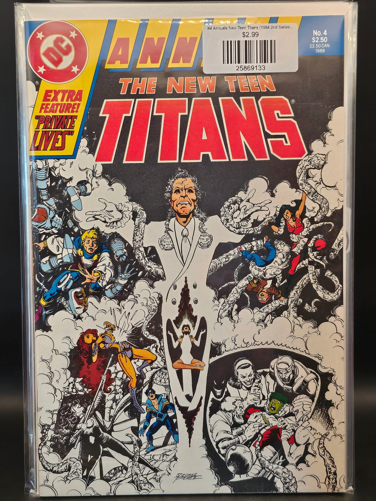 #4 Annuals New Teen Titans (1984 2nd Series) New Titans