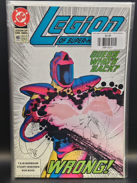 #40 Legion of Super-Heroes (1989 4th Series)