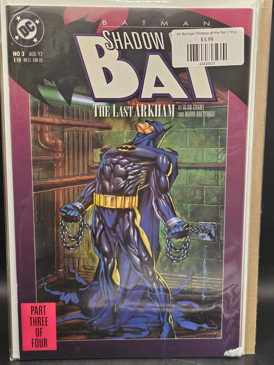 #3 Batman Shadow of the Bat (1992)