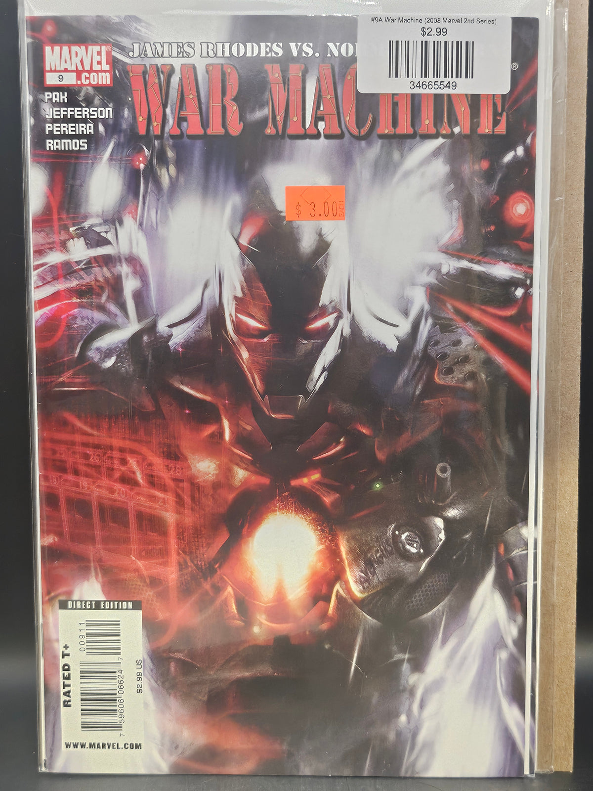 #9A War Machine (2008 Marvel 2nd Series)