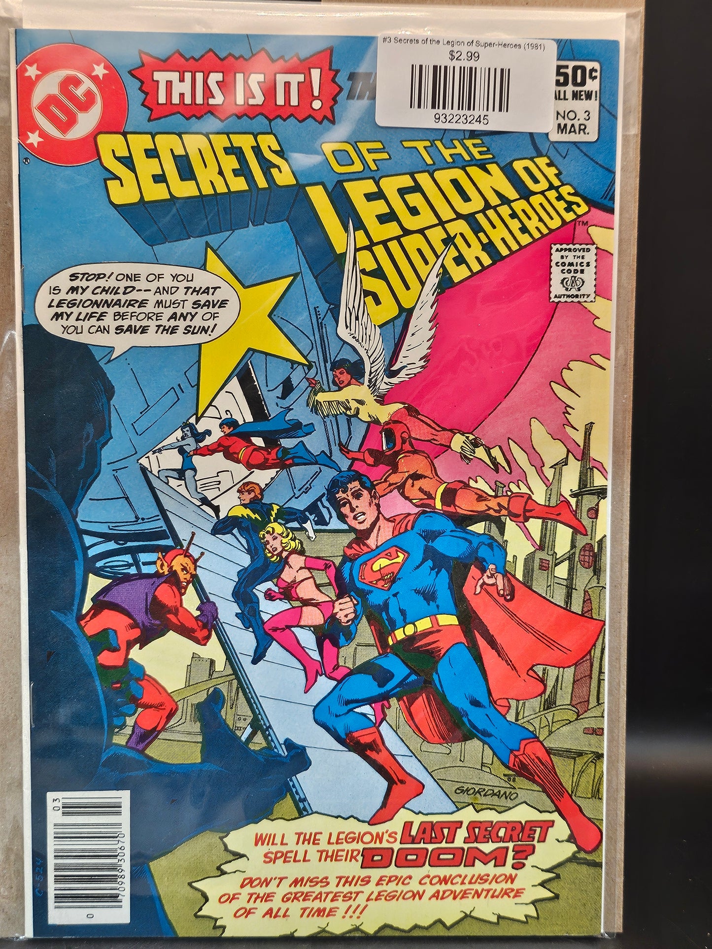 #3 Secrets of the Legion of Super-Heroes (1981)