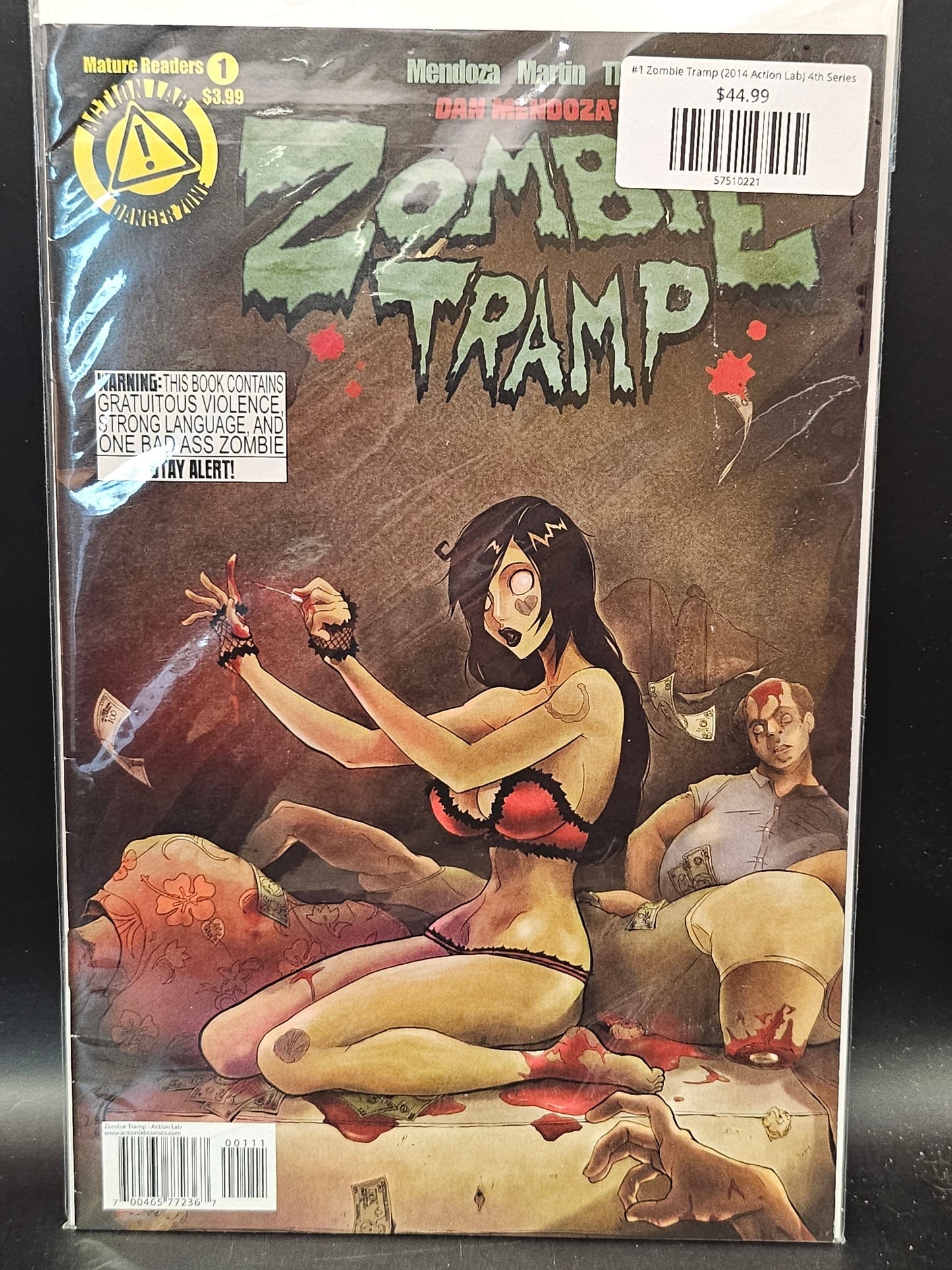 #1 Zombie Tramp (2014 Action Lab) 4th Series