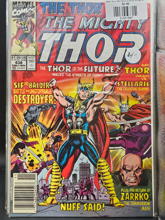 #438n Thor (1962 Marvel 1st Series Journey Into Mystery)