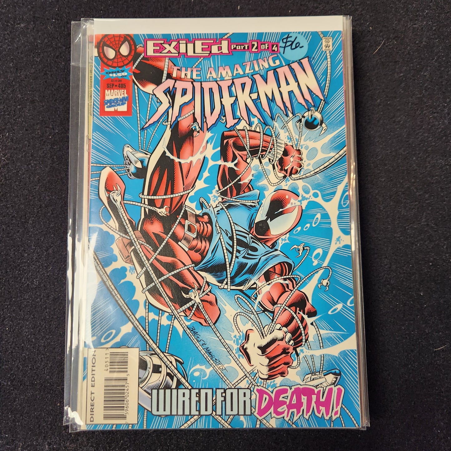 Amazing Spiderman V1 1963–1998 #405 (Sept) — Exiled Part 2 of 4