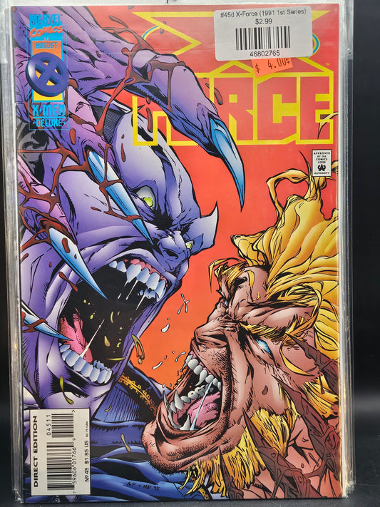 #45d X-Force (1991 1st Series)