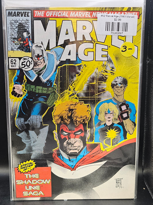 #62 Marvel Age (1983 Marvel)