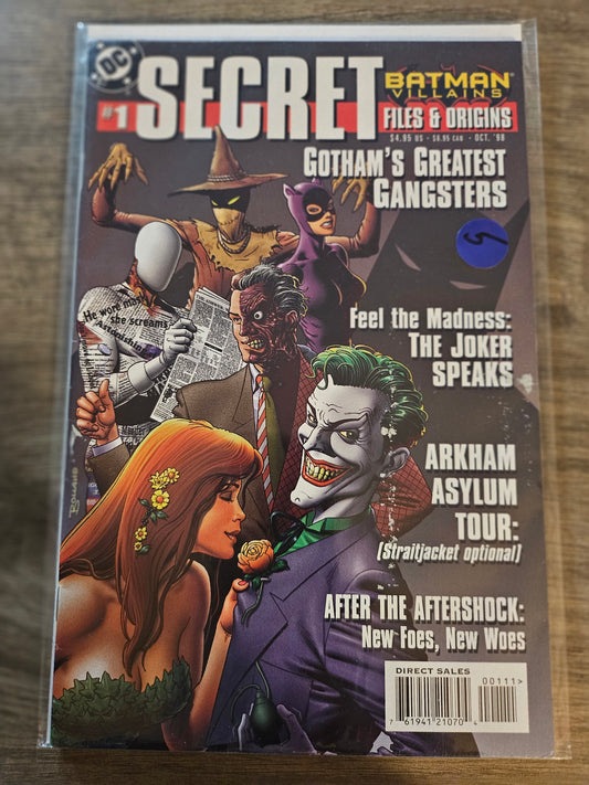 Batman Villains Secret Files – DC Comics – (1998) – Volume 1 – One-Shot – #1