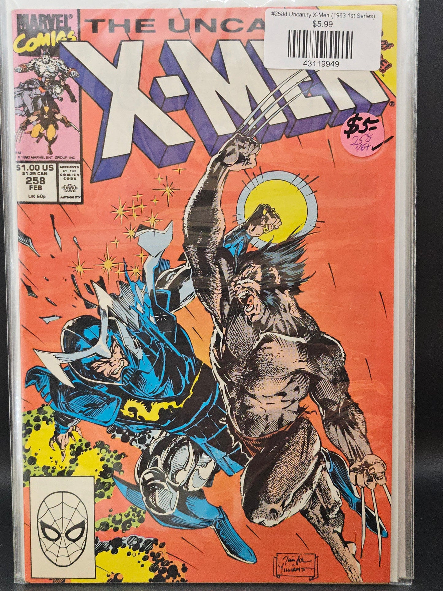 #258d Uncanny X-Men (1963 1st Series)