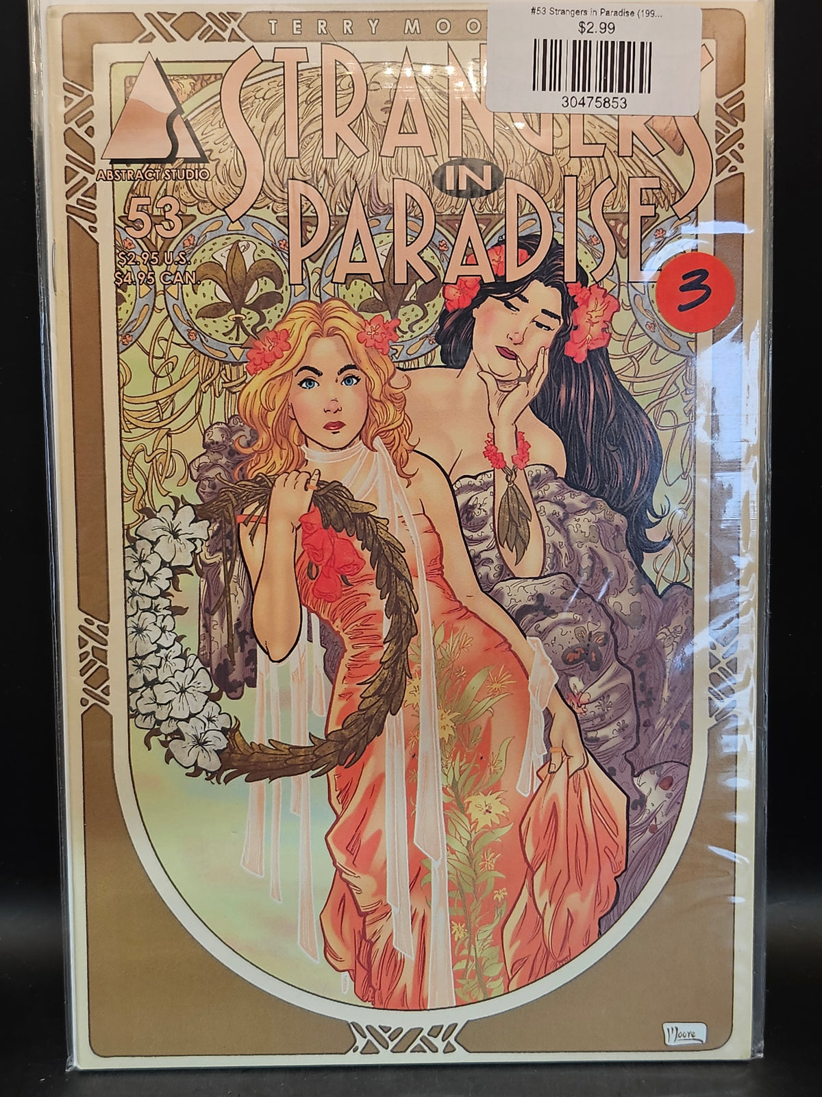 #53 Strangers in Paradise (1996 Homage/Abstract)