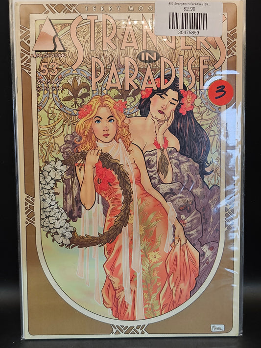 #53 Strangers in Paradise (1996 Homage/Abstract)