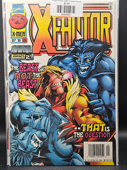 #126n X-Factor (1986 1st Series Marvel)