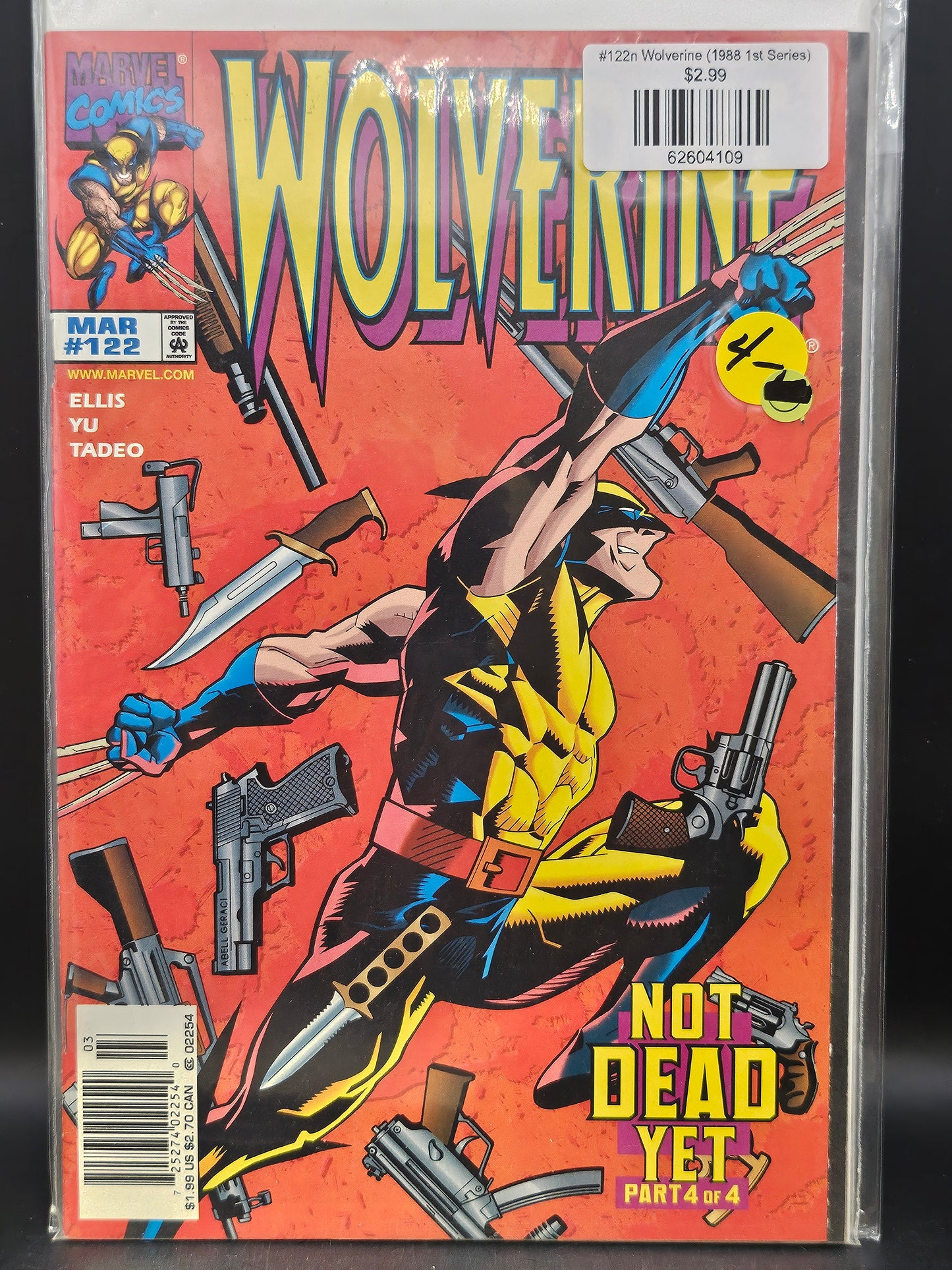 #122n Wolverine (1988 1st Series)