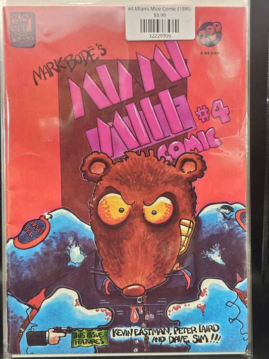 #4 Miami Mice Comic (1986)
