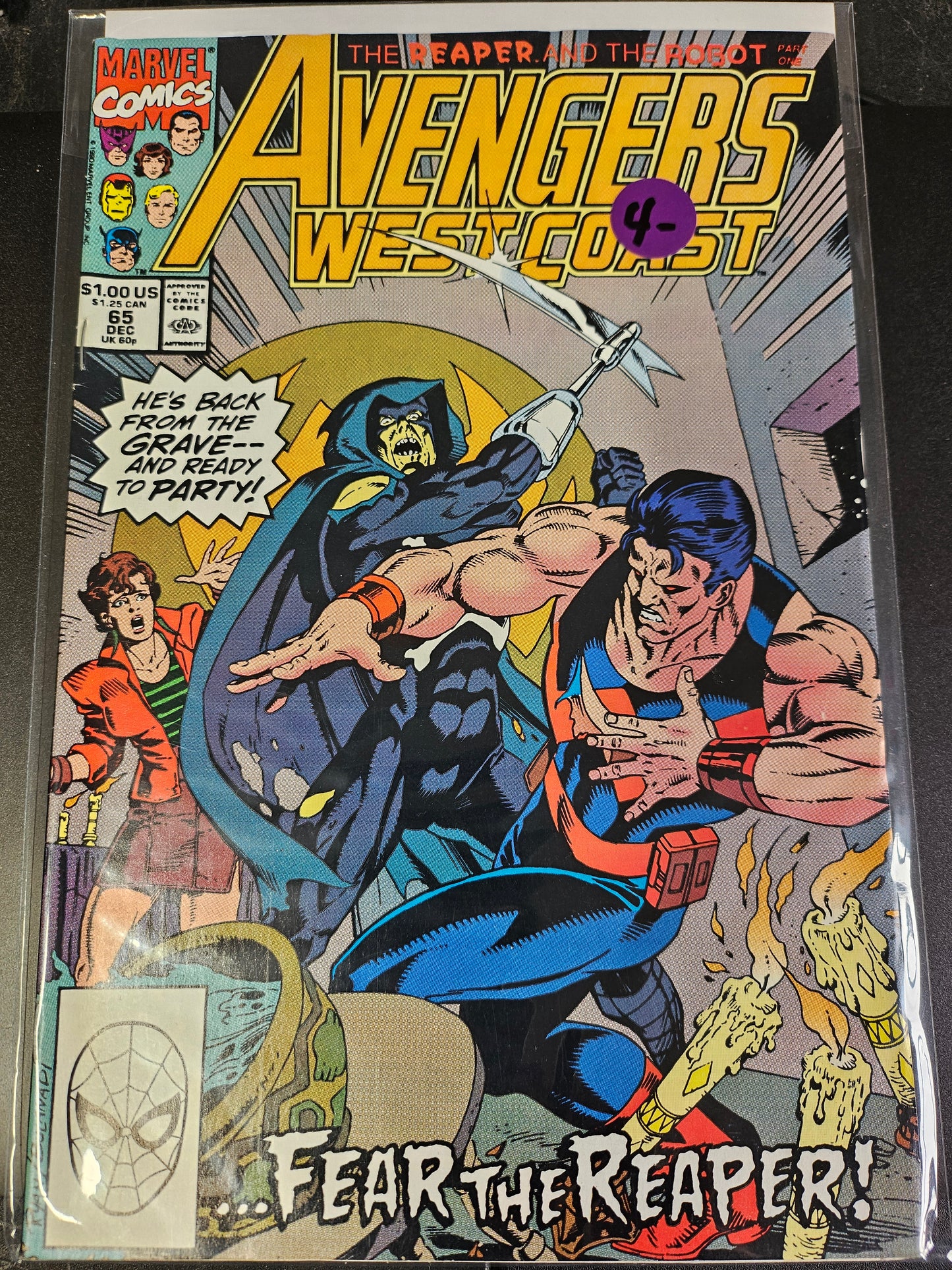 Avengers West Coast – Marvel Comics – (1989–1994) – Volume 1 – #65