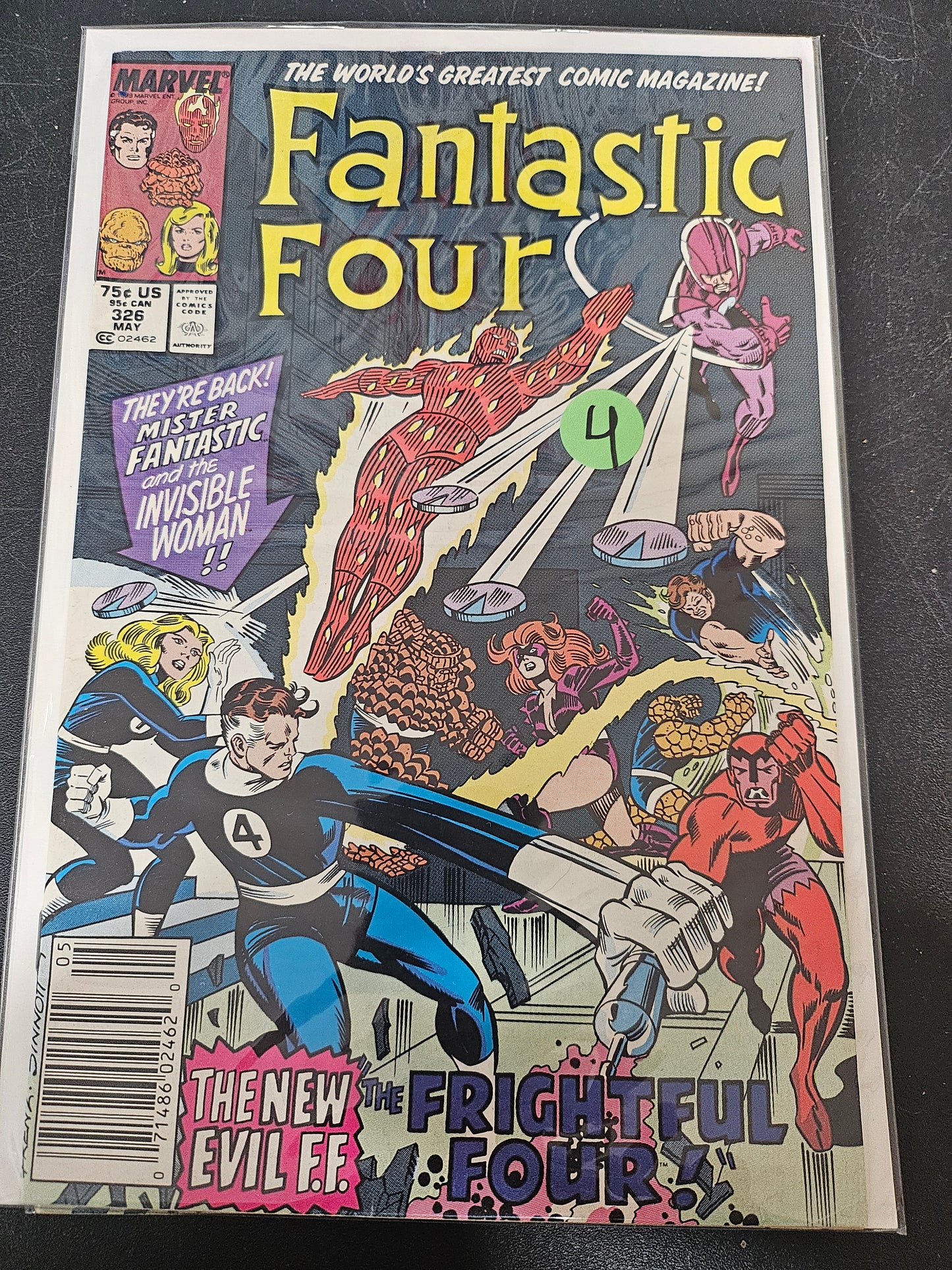 101.136 Fantastic Four – #326 – v1 (1961–1995)