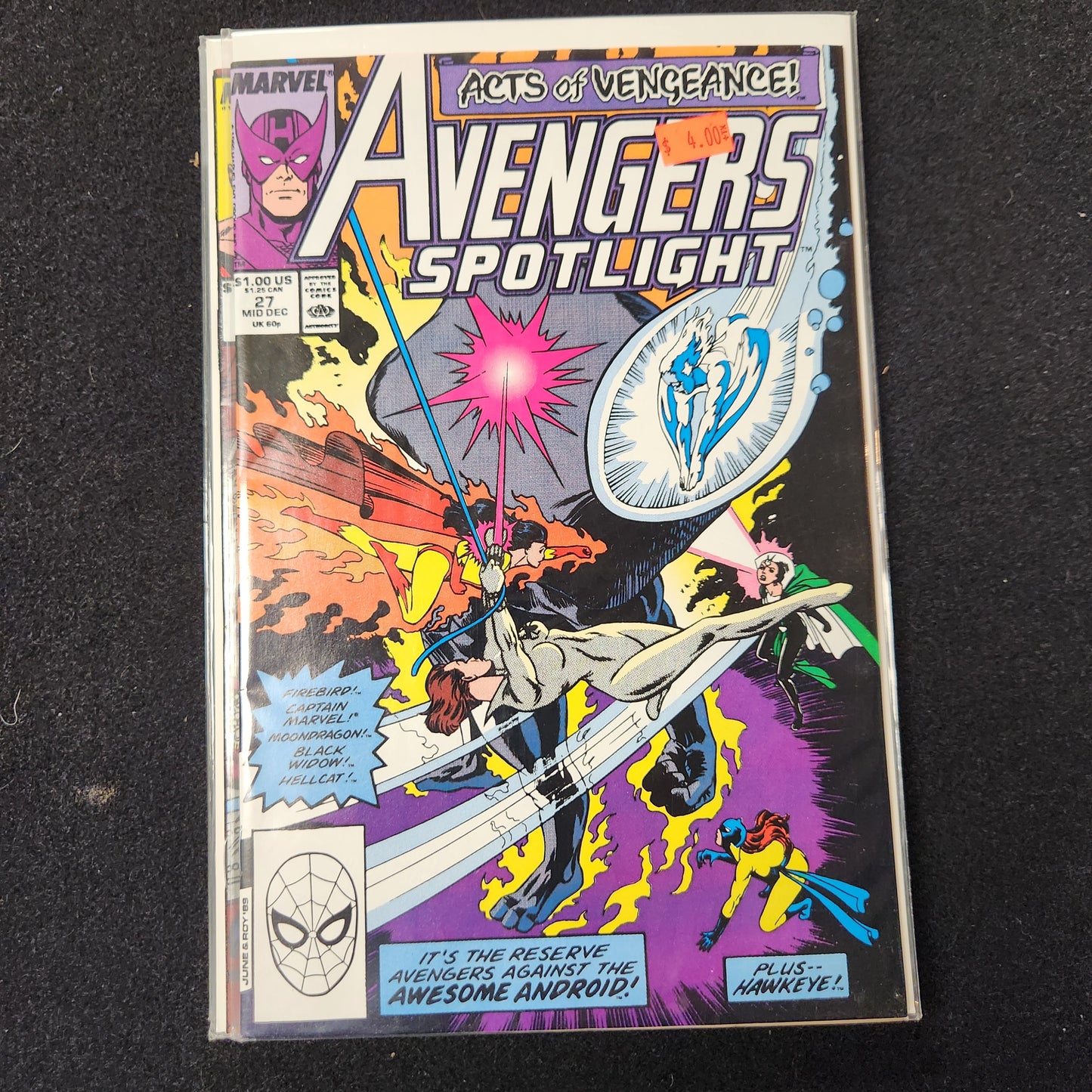 Avengers Spotlight – Marvel Comics – (1989–1991) – Volume 1 – #27