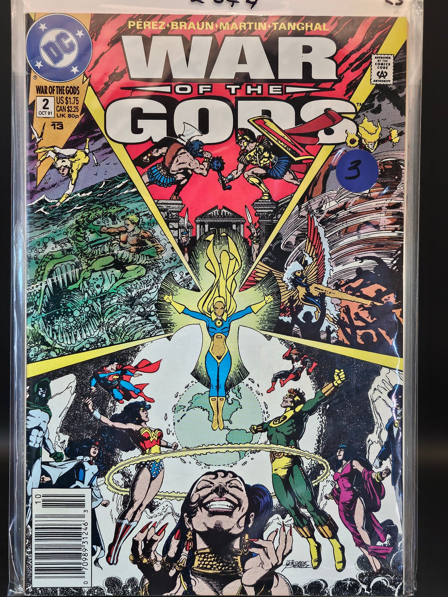 #1-4 War of the Gods (1991)