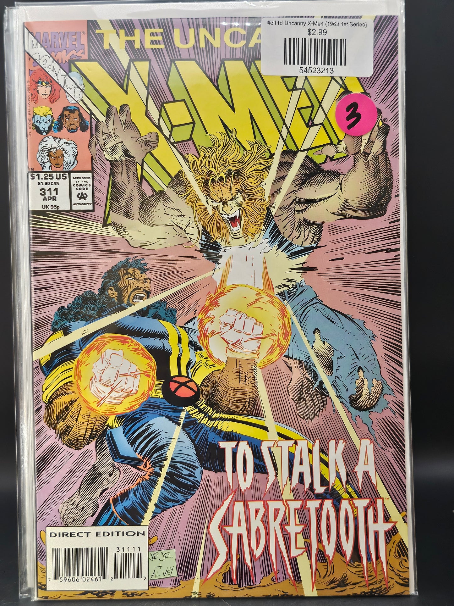 #311d Uncanny X-Men (1963 1st Series)