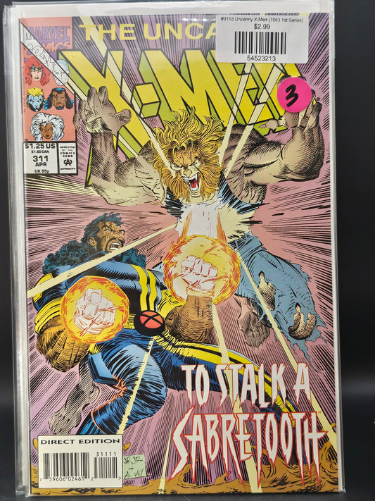 #311d Uncanny X-Men (1963 1st Series)