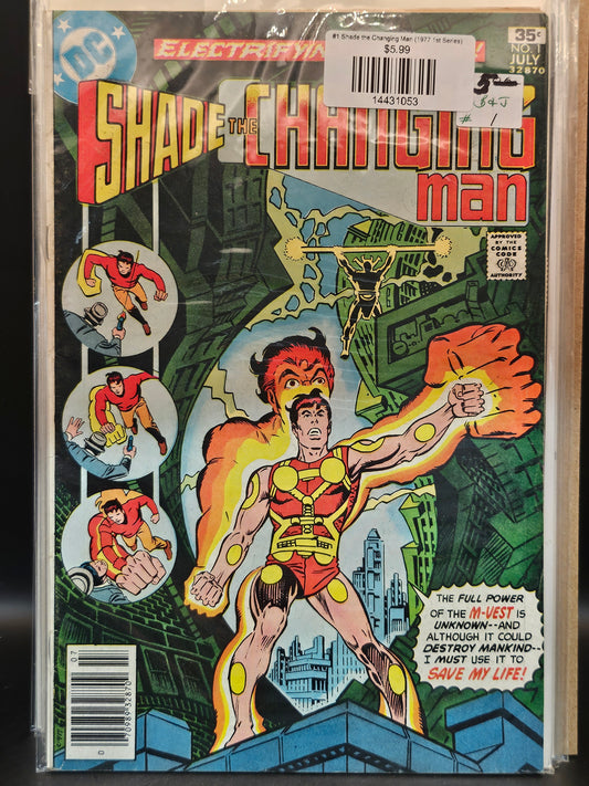 #1 Shade the Changing Man (1977 1st Series)