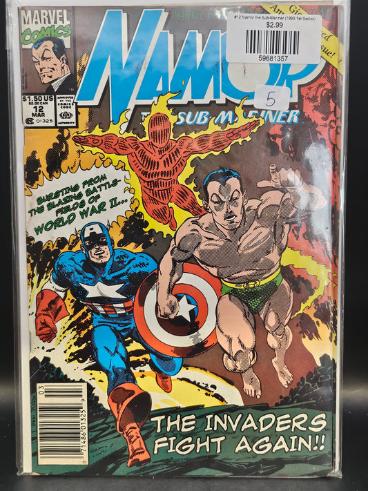 #12 Namor the Sub-Mariner (1990 1st Series)