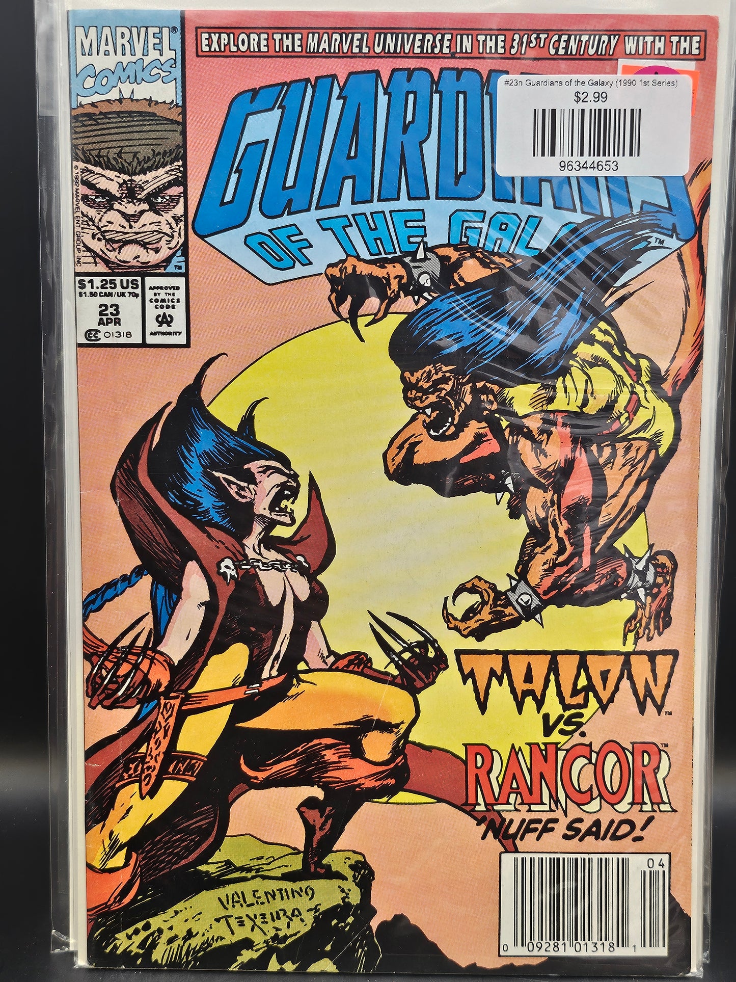 #23n Guardians of the Galaxy (1990 1st Series)