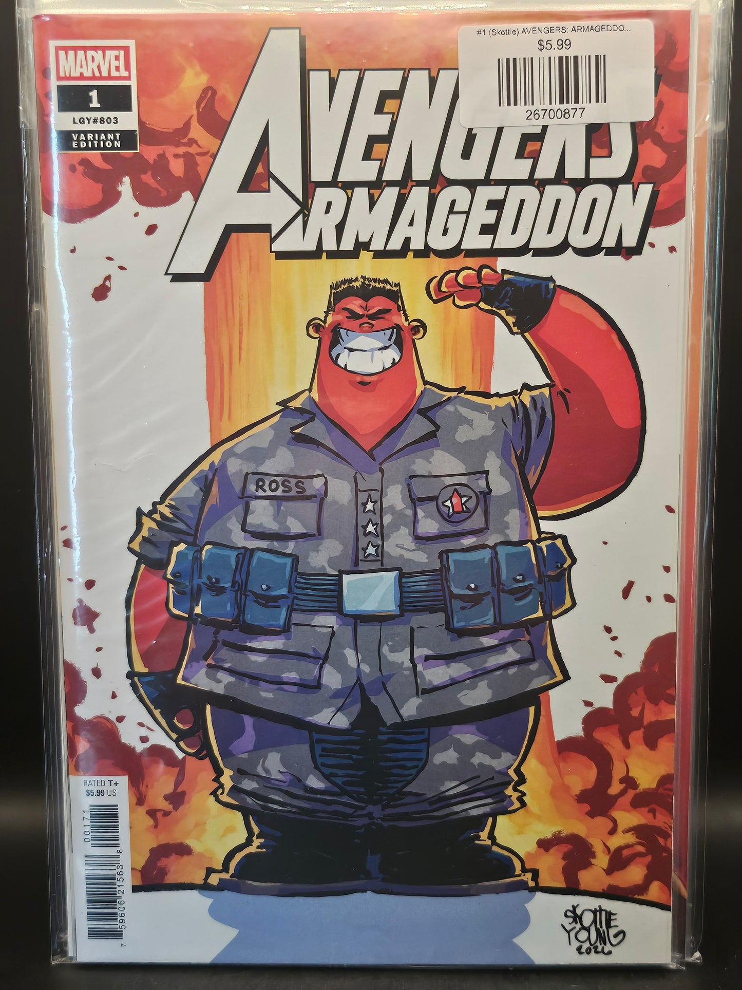 #1 (Skottie) AVENGERS: ARMAGEDDON (SKOTTIE YOUNG VARIANT)
