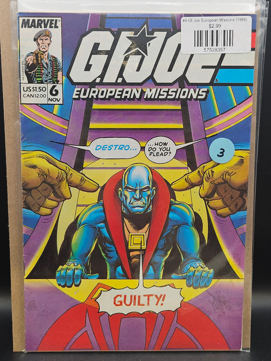 #6 GI Joe European Missions (1988)