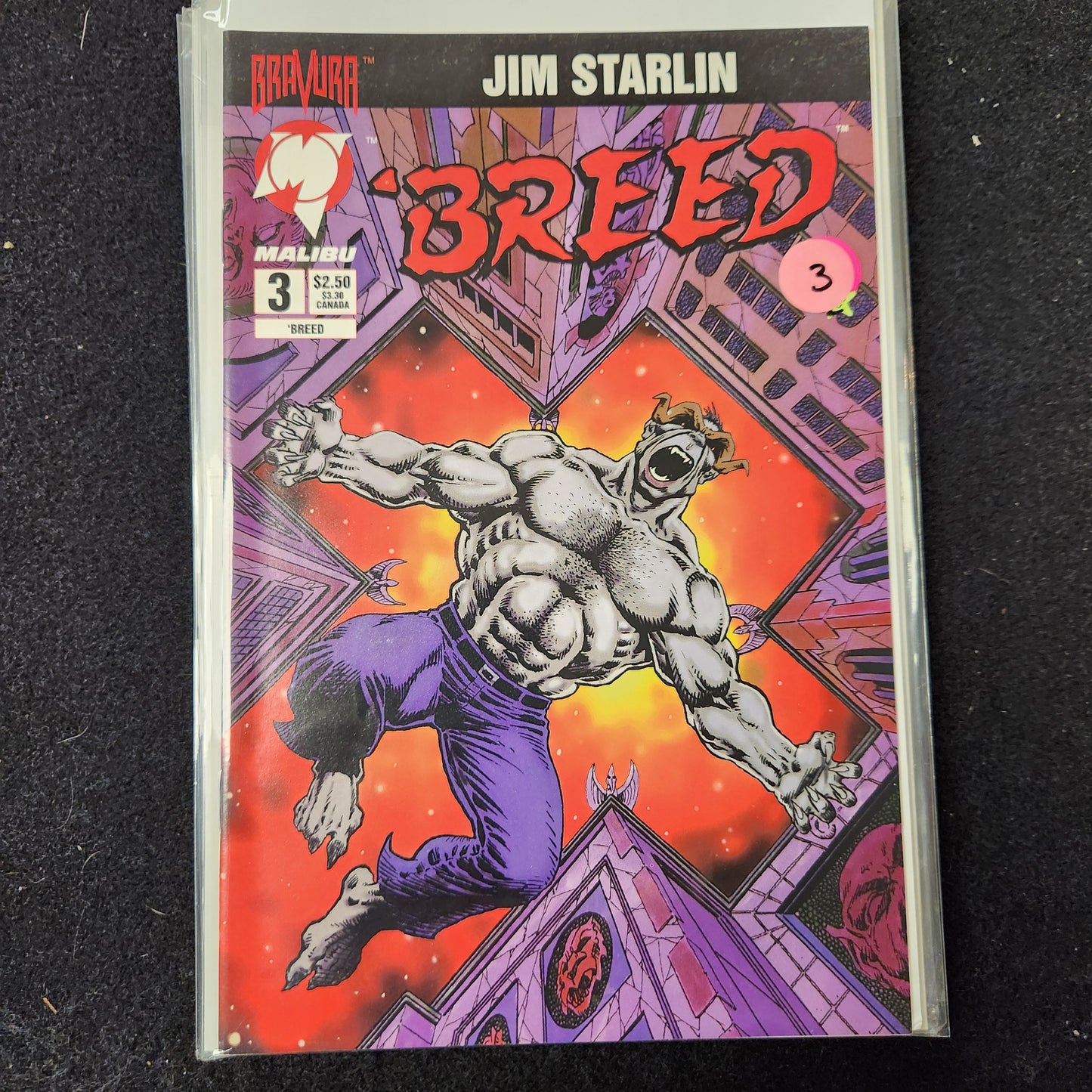 Breed – Malibu Comics / Bravura – (1994) – Volume 1 – Limited Series - #3 of 6
