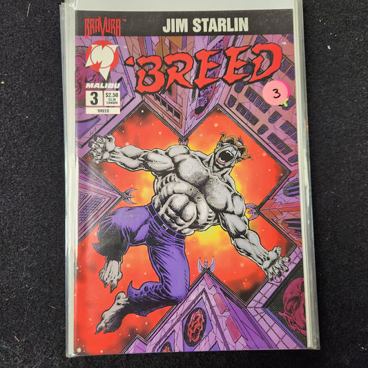 Breed – Malibu Comics / Bravura – (1994) – Volume 1 – Limited Series - #3 of 6