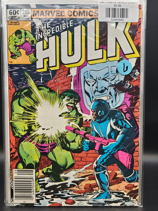 #286n Incredible Hulk (1962 Marvel 1st Series)