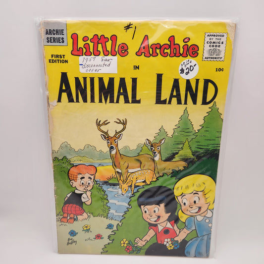Little Archie in Animal Land – Archie Comics – 1957–1958 – Volume 1 – Ongoing Series – #1