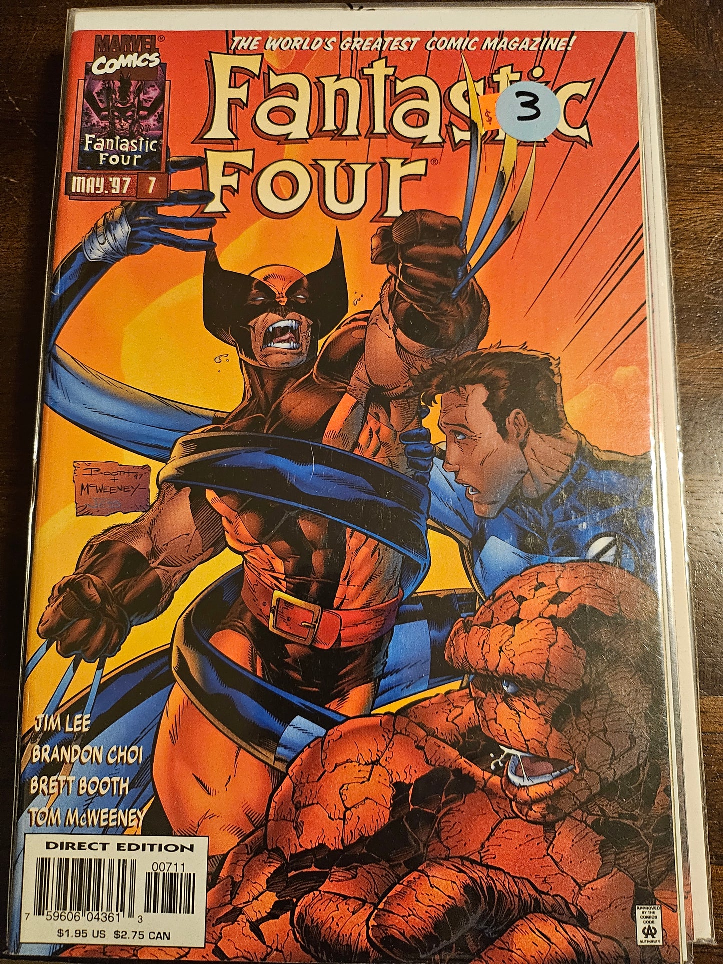 101.5 Fantastic Four – #7 – v2 (1996–1997)