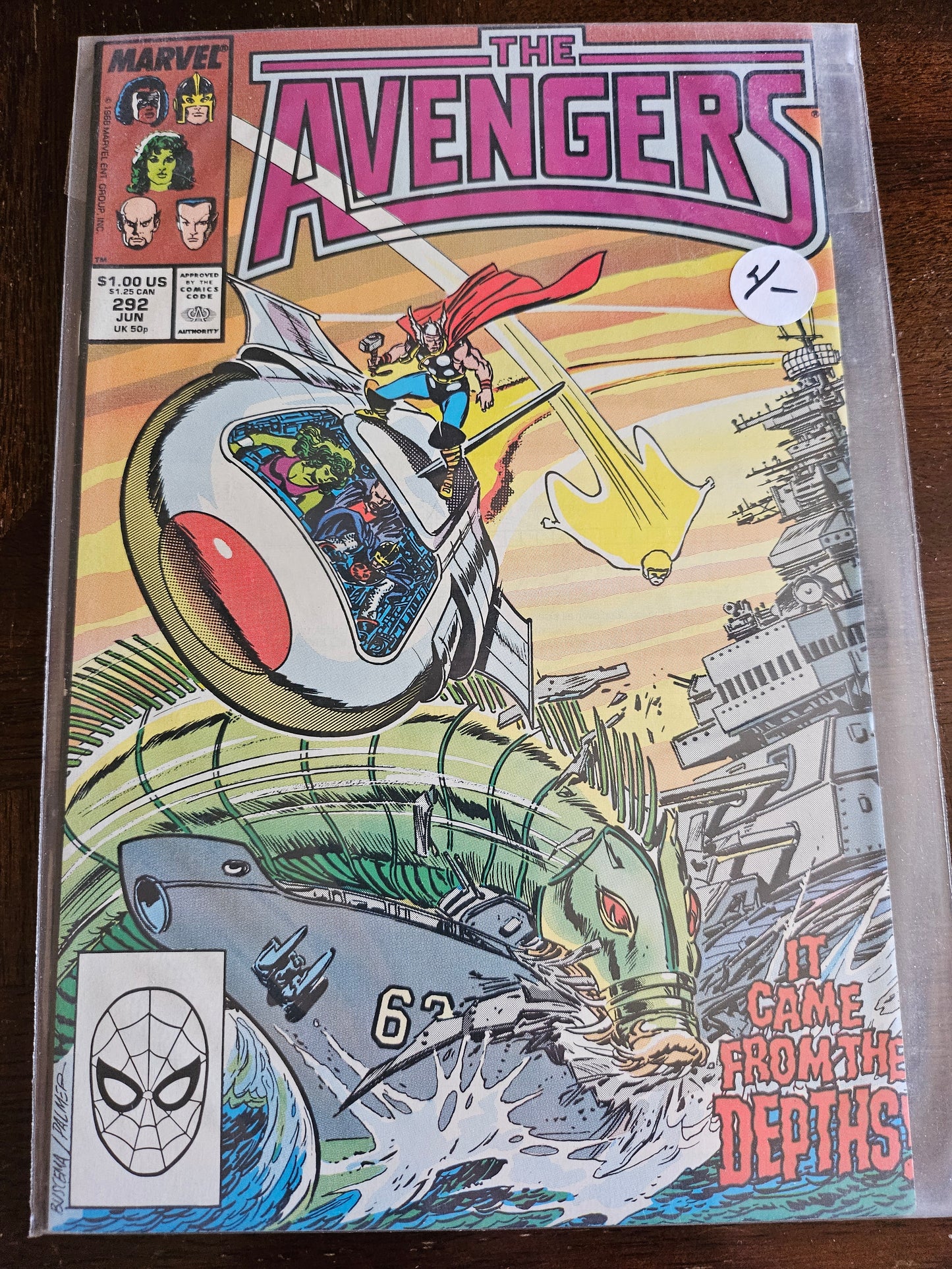 Avengers – Marvel Comics – (1963–1999) – Volume 1 – #292