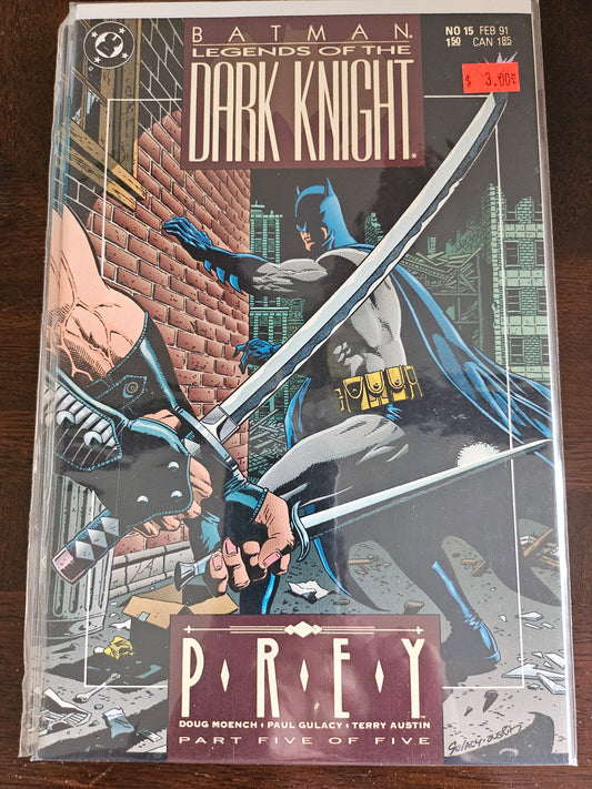 Batman: Legends of the Dark Knight – DC Comics – 1989–2007 – Volume 1 – #15