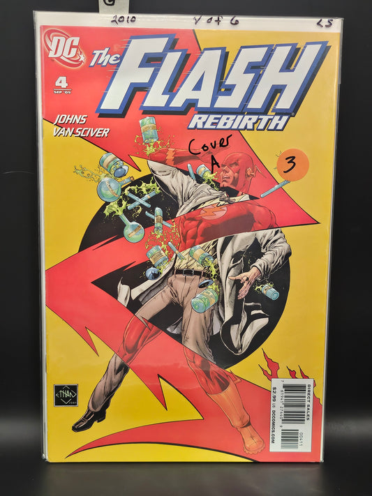 #4 Cover A - Flash Rebirth (2009 DC)