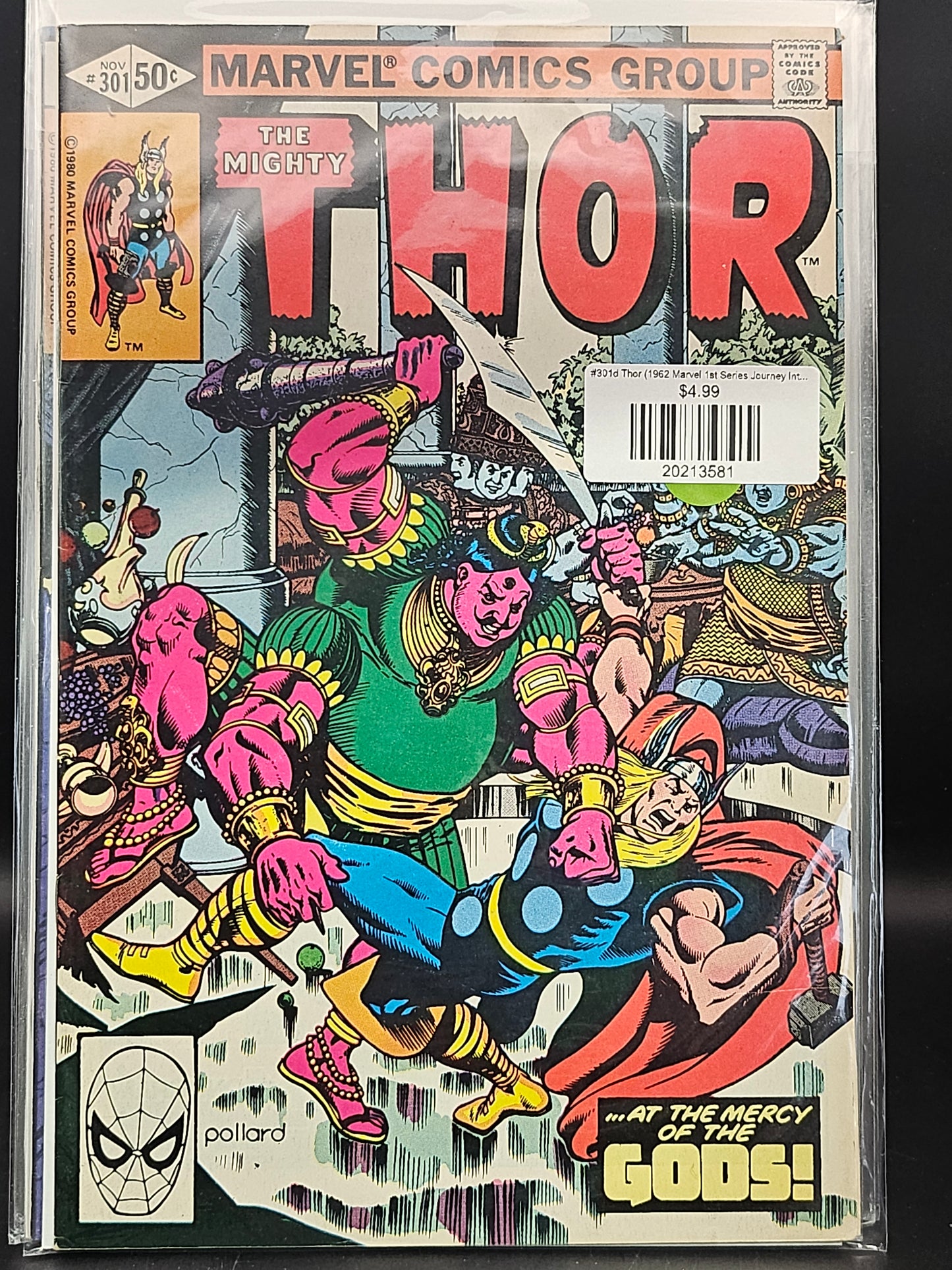 #301d Thor (1962 Marvel 1st Series Journey Into Mystery)