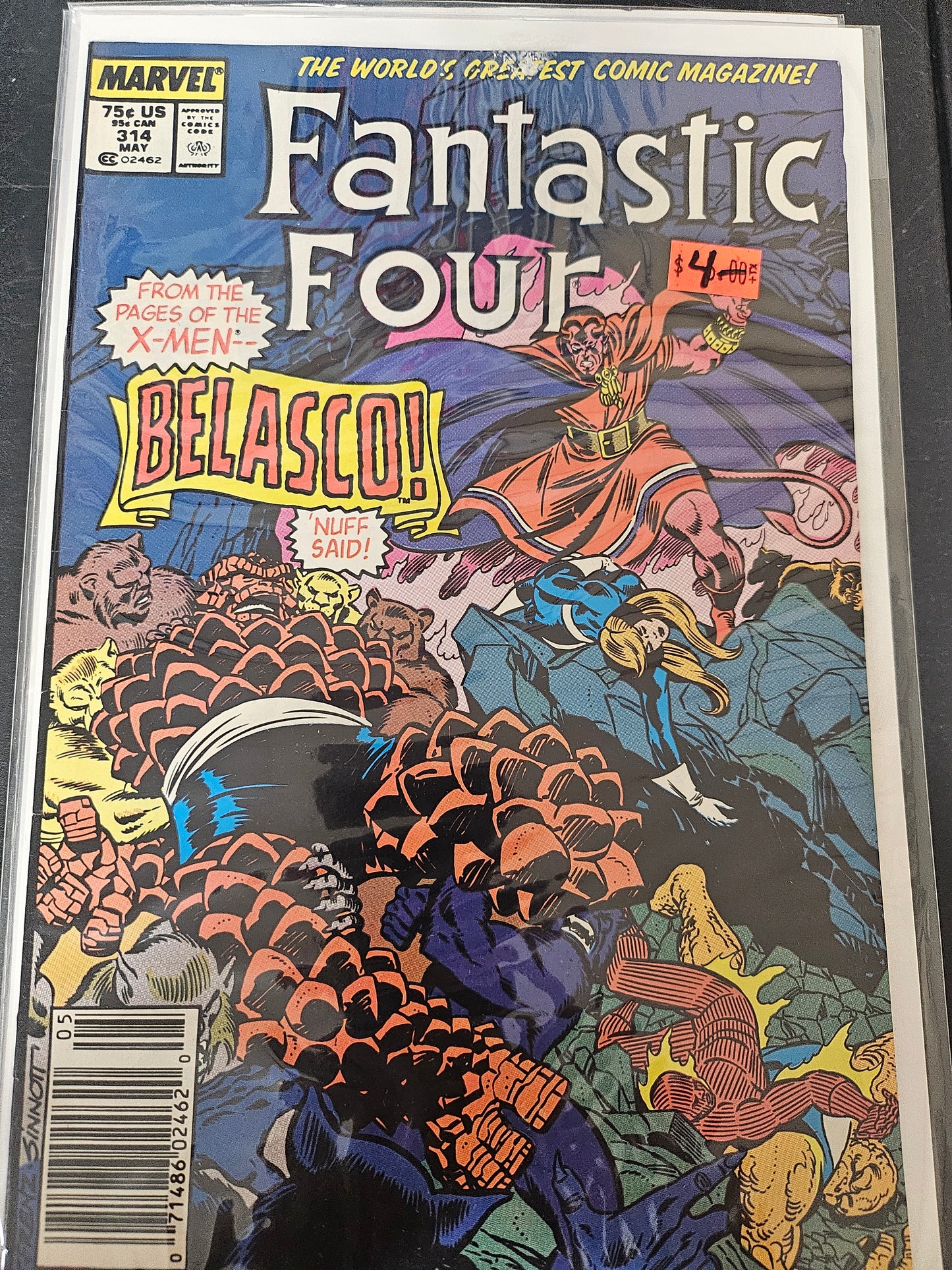 101.127 Fantastic Four – #314 – v1 (1961–1995)