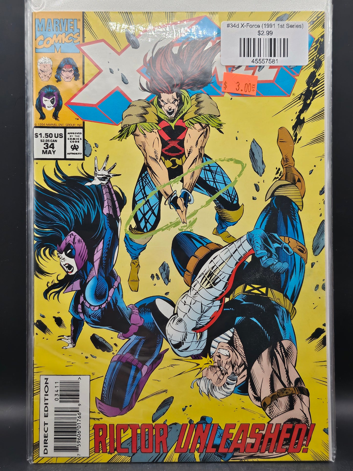 #34d X-Force (1991 1st Series)