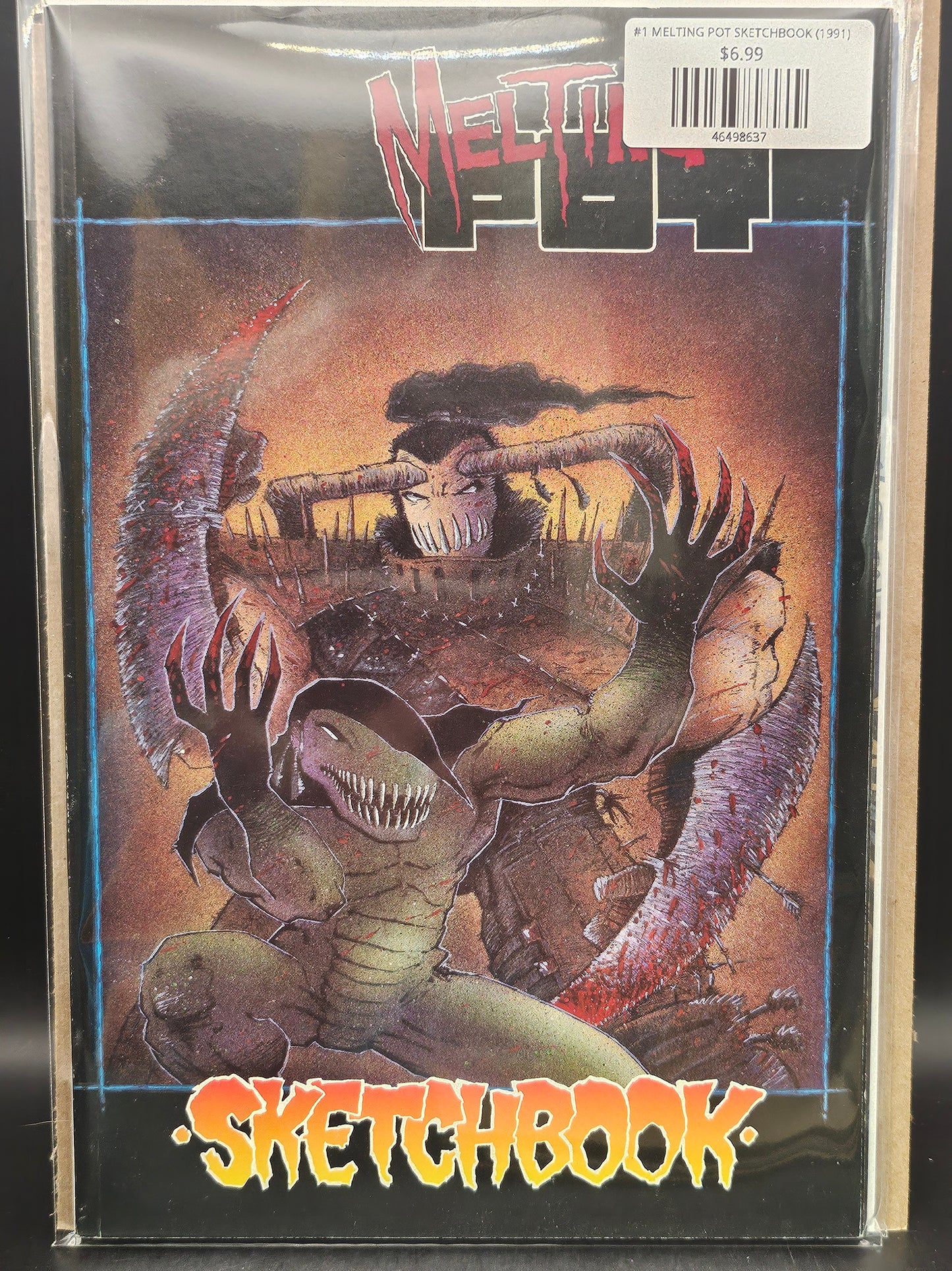 #1 MELTING POT SKETCHBOOK (1991)