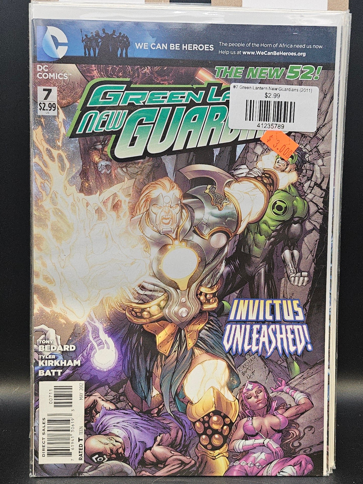 #7 Green Lantern New Guardians (2011)