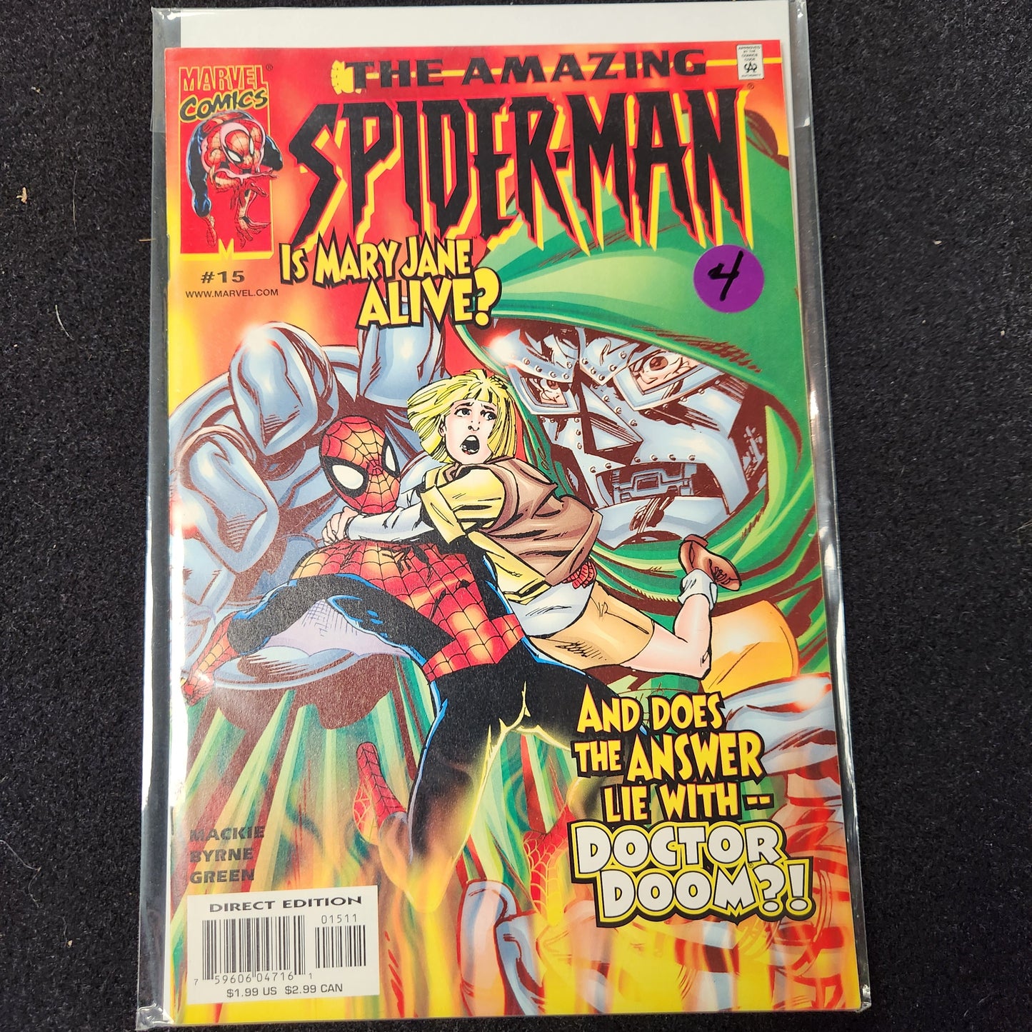 The Amazing Spider-Man #15 (1999–2013 V2)
