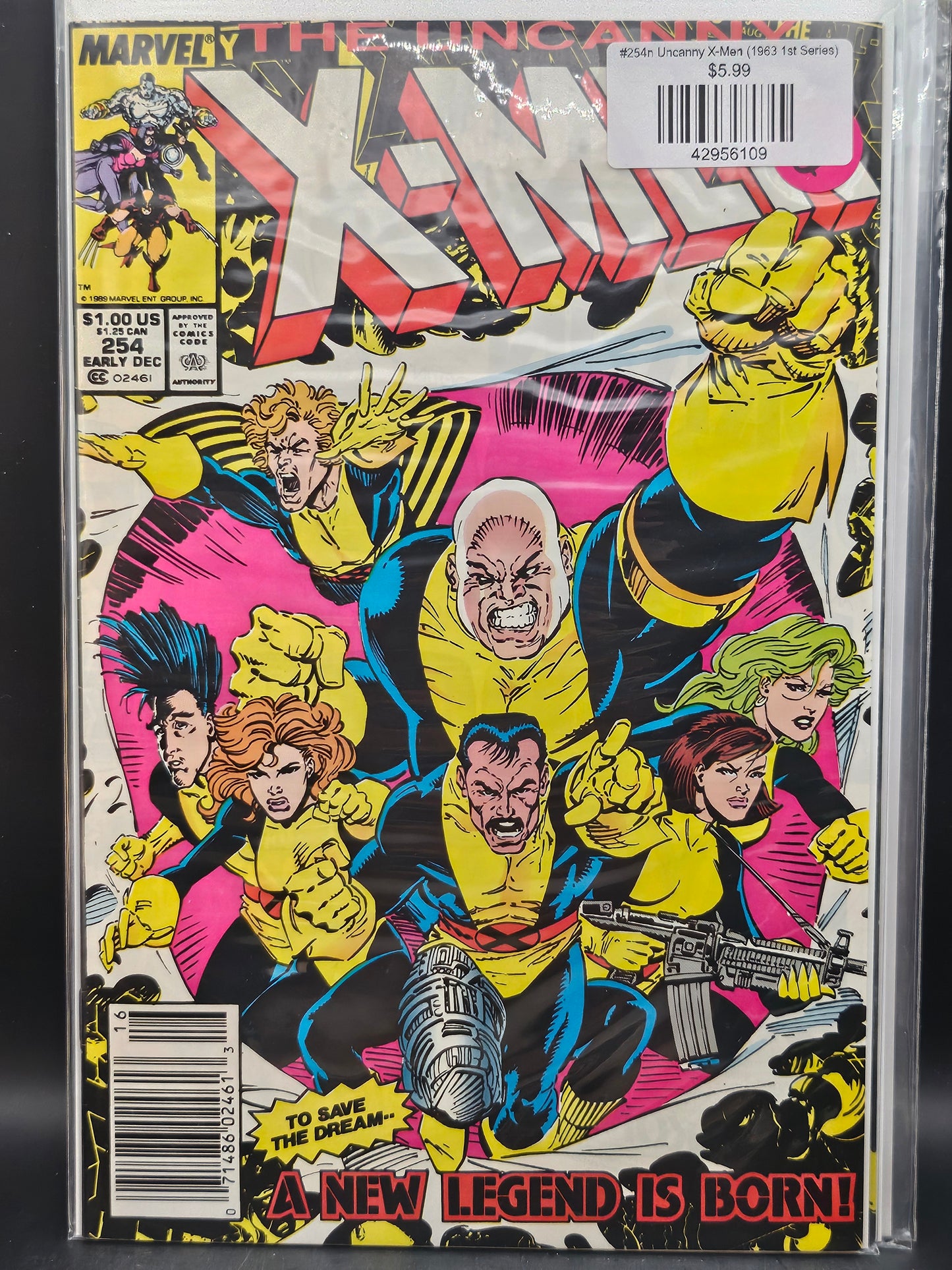 #254n Uncanny X-Men (1963 1st Series)